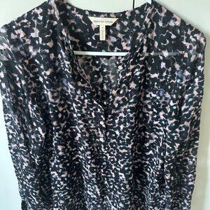 Rebecca Taylor patterned blouse, size 4